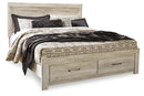Bellaby Bed with 2 Storage Drawers - Furniture Warehouse (GA)