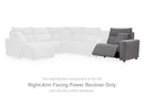 Modmax II Power Reclining Sectional with Audio Consoles - Furniture Warehouse (GA)