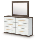 Kendanport Dresser and Mirror