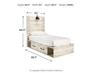 Cambeck Bed with 4 Storage Drawers - Furniture Warehouse (GA)