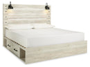 Cambeck Bed with 4 Storage Drawers - Furniture Warehouse (GA)