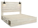 Cambeck Bed with 4 Storage Drawers - Furniture Warehouse (GA)