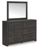 Hollivern Dresser and Mirror - Furniture Warehouse (GA)