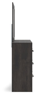 Hollivern Dresser and Mirror - Furniture Warehouse (GA)