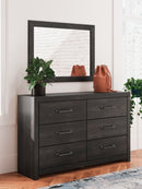 Hollivern Dresser and Mirror - Furniture Warehouse (GA)