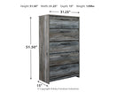 Baystorm Chest of Drawers - Furniture Warehouse (GA)