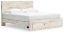 Lawroy Panel Storage Bed - Furniture Warehouse (GA)