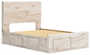 Lawroy Panel Storage Bed - Furniture Warehouse (GA)