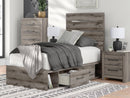 Graystorm Bed with Storage - Furniture Warehouse (GA)