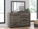 Graystorm Dresser and Mirror - Furniture Warehouse (GA)