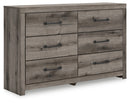 Graystorm Dresser and Mirror - Furniture Warehouse (GA)