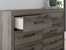 Graystorm Dresser and Mirror - Furniture Warehouse (GA)