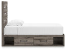 Graystorm Bed with Storage - Furniture Warehouse (GA)