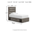 Graystorm Bed with Storage - Furniture Warehouse (GA)