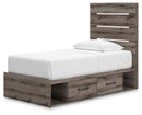 Graystorm Bed with Storage - Furniture Warehouse (GA)