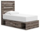 Graystorm Bed with Storage - Furniture Warehouse (GA)
