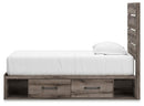 Graystorm Bed with Storage - Furniture Warehouse (GA)