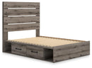 Graystorm Bed with Storage - Furniture Warehouse (GA)