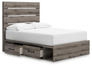 Graystorm Bed with Storage - Furniture Warehouse (GA)