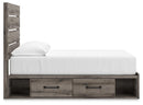 Graystorm Bed with Storage - Furniture Warehouse (GA)