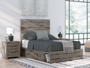 Graystorm Bed with Storage - Furniture Warehouse (GA)