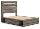 Graystorm Bed with Storage - Furniture Warehouse (GA)