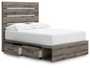 Graystorm Bed with Storage - Furniture Warehouse (GA)