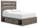 Graystorm Bed with Storage - Furniture Warehouse (GA)