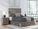Graystorm Bed with Storage - Furniture Warehouse (GA)