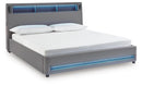 Verishaw Upholstered Bed - Furniture Warehouse (GA)