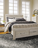 Bellaby Bed with 2 Storage Drawers - Furniture Warehouse (GA)