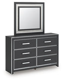 Zuraleus Dresser and Mirror - Furniture Warehouse (GA)