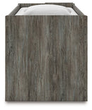 Frandern Loft Bed with Bookcase Storage - Furniture Warehouse (GA)