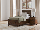Danabrin Panel Storage Bed - Furniture Warehouse (GA)