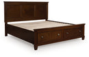 Danabrin Panel Storage Bed - Furniture Warehouse (GA)