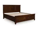 Danabrin Panel Storage Bed - Furniture Warehouse (GA)