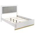 Caraway Panel Bed with LED Lighting - Furniture Warehouse (GA)