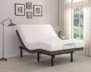 Negan Eastern King, E.King, Queen, & Twin XL Adjustable Bed Base Grey and Black