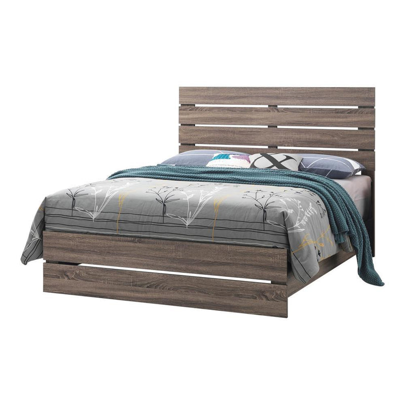 Brantford Eastern King & Queen Panel Bed Barrel Oak