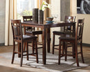 Bennox Counter Height Dining Table and Bar Stools (Set of 5) - Furniture Warehouse (GA)