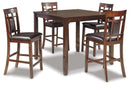 Bennox Counter Height Dining Table and Bar Stools (Set of 5) - Furniture Warehouse (GA)