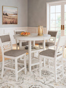 Erinberg Counter Height Dining Table and 4 Barstools (Set of 5) - Furniture Warehouse (GA)