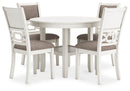 Erinberg Dining Table and 4 Chairs (Set of 5) - Furniture Warehouse (GA)