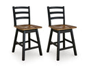 Wildenauer Counter Height Swivel Barstool - Furniture Warehouse (GA)