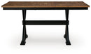 Wildenauer Counter Height Butterfly Extension Table - Furniture Warehouse (GA)