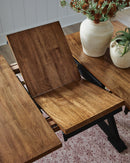 Wildenauer Counter Height Butterfly Extension Table - Furniture Warehouse (GA)