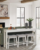 Robbinsdale Counter Height Dining Table and 3 Barstools Set - Furniture Warehouse (GA)