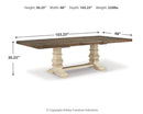 Bolanburg Dining Room Set - Furniture Warehouse (GA)