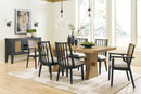 Galliden Dining Table - Furniture Warehouse (GA)