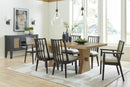 Galliden Dining Table - Furniture Warehouse (GA)